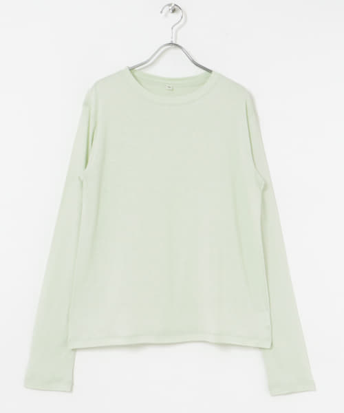 HAKUJI　Cellulose cotton Long-Sleeve Pullover