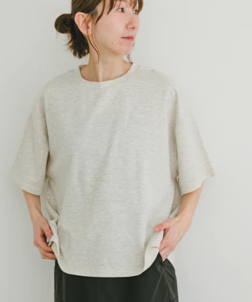 ビッグシルエットハンソデTシャツ