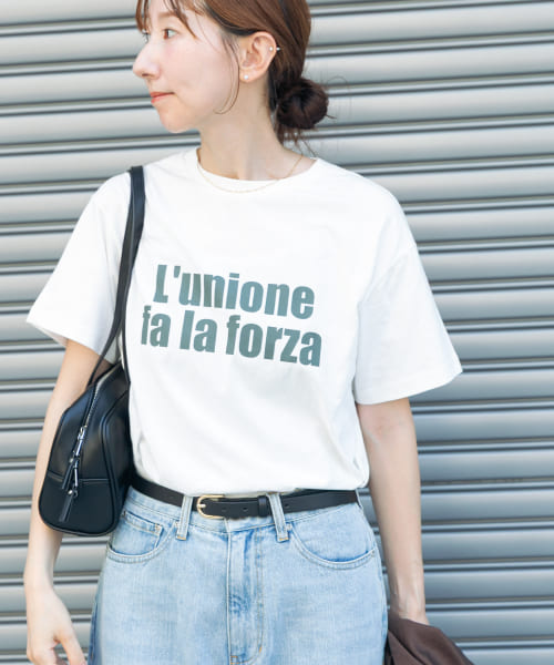 ロゴハンソデTシャツ
