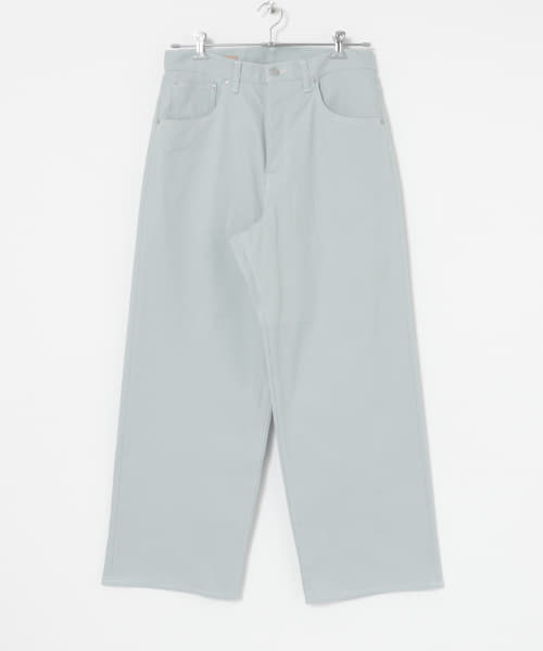 Scye　Duck Wide Leg Jeans