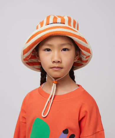 BOBO CHOSES　Striped bucket Hat(KIDS)