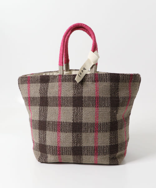 beej　recycle c woven totebag
