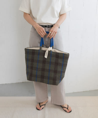 beej　recycle c woven totebag