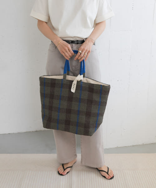beej　recycle c woven totebag