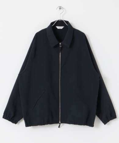 STILL BY HAND　Zip up polyester blouson
