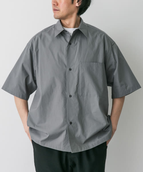 STILL BY HAND　Silk mixed shirts