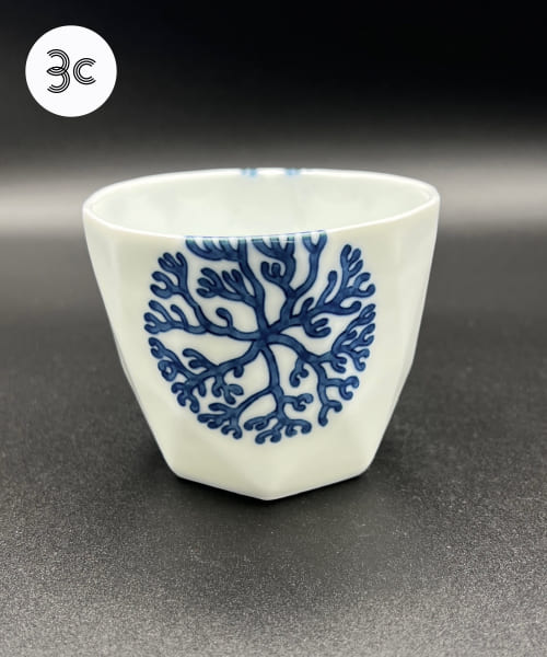 寿芳窯　面取コップ小