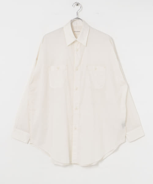 MARKAWARE　TENT LONG SHIRTS