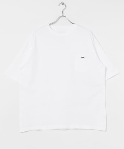 That’s　the Tee Tag&Pocket
