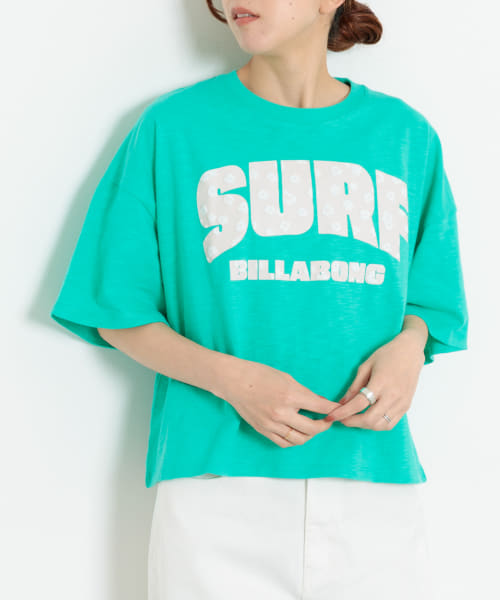BILLABONG　サーフワイドクロップドTシャツ