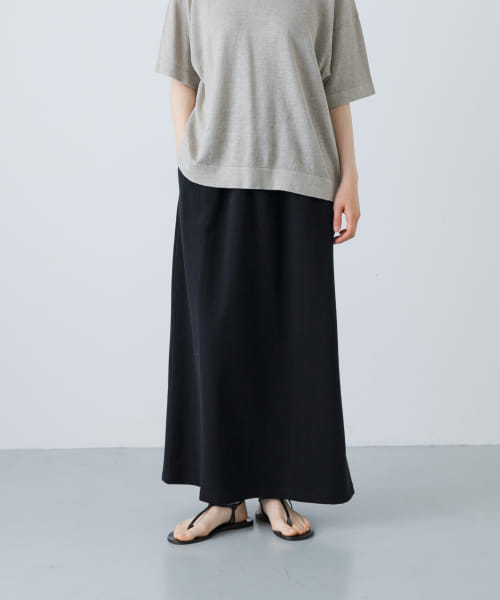 ドライコットンストレートスカート