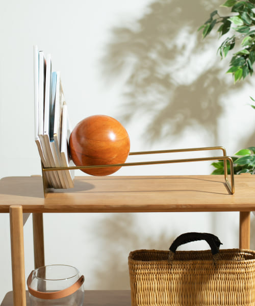 『WEB限定』DETAIL　SLOPE BOOKEND ゴールド