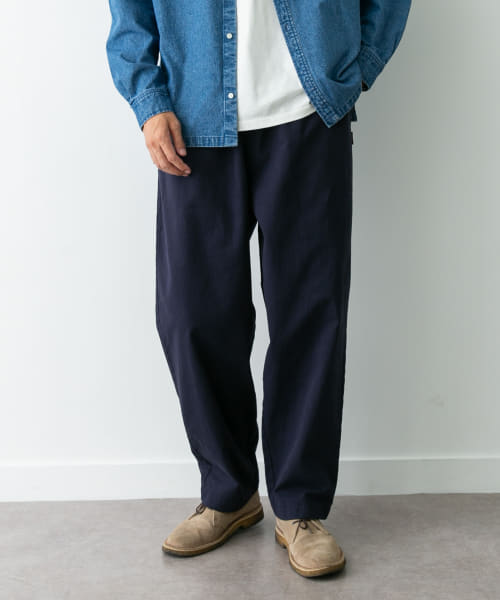 ベーシックワイドイージーチノパンツ