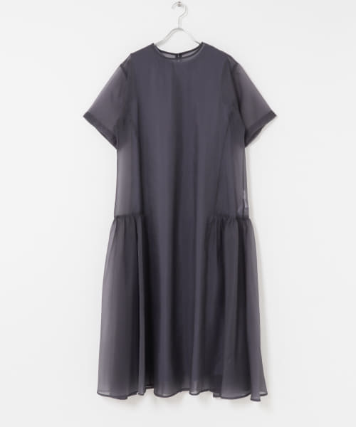 ELENDEEK　SHEER LAYERED CUT ONE-PIECE