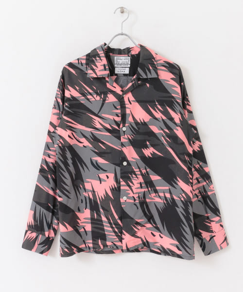 NEXUSVII.　OPEN COLLAR SHIRTS CAMOUFLAGE