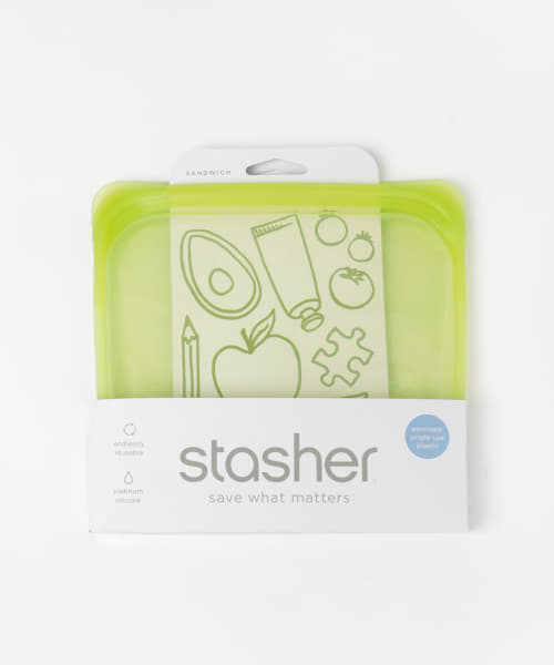 stasher　Silicone bag　sandwich