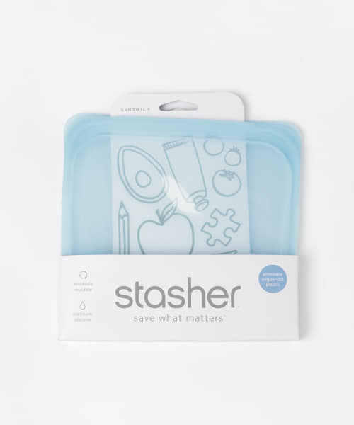 stasher　Silicone bag　sandwich