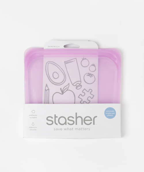 stasher　Silicone bag　sandwich