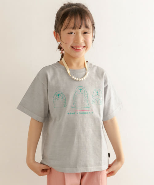 ARCH&LINE　ORGANIC GD COTTON SEAOTTER T-SHIRTS