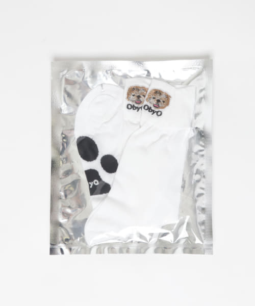 77circa　o by o emblem socks