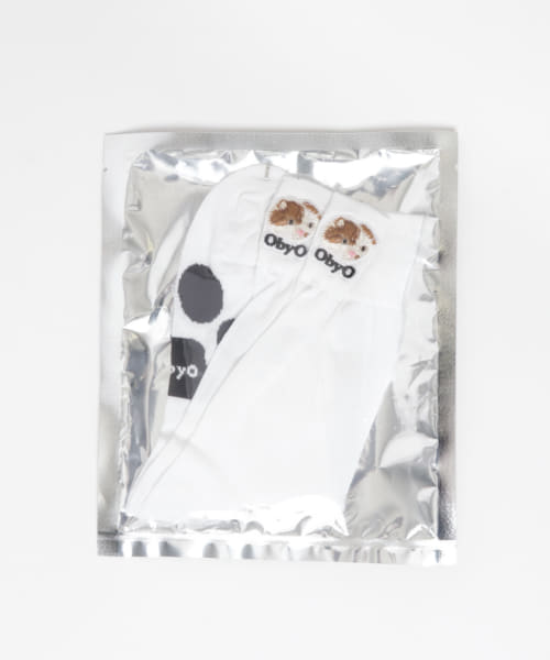 77circa　o by o emblem socks