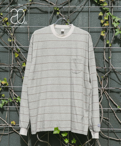 『別注』ENDS and MEANS×DOORS　20th Pocket L/S T-shirts