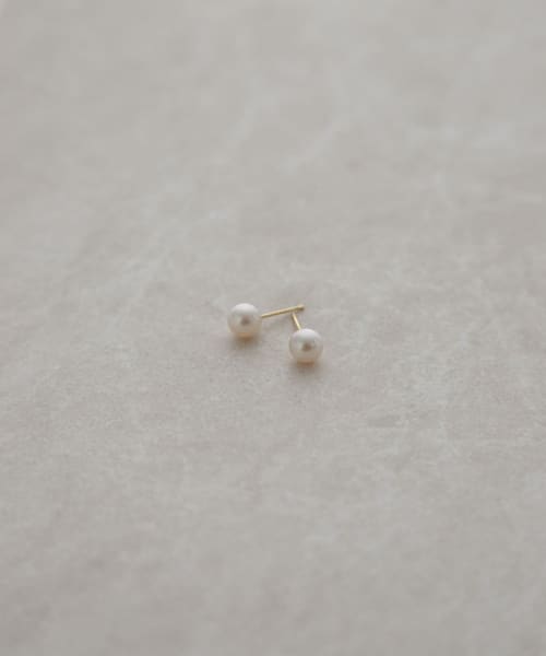 ff by decor urban research　アコヤパール5mmピアス