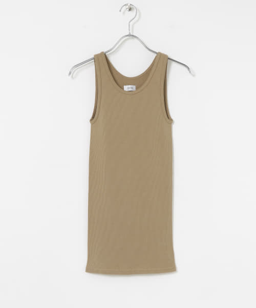 CIOTA　Ribbed Tank Top
