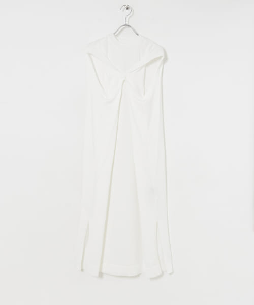 TAN　C/C FOLD DRESS