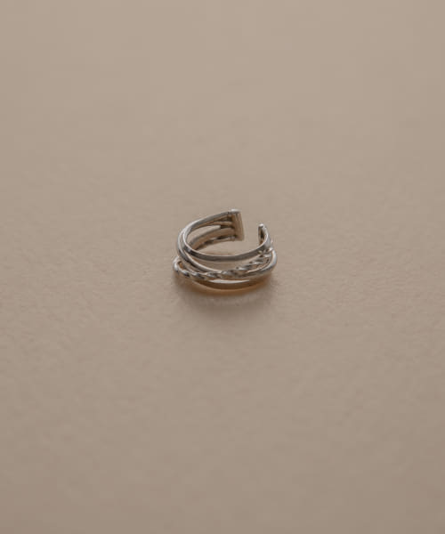 decor『デコール』　Spiral twist ring