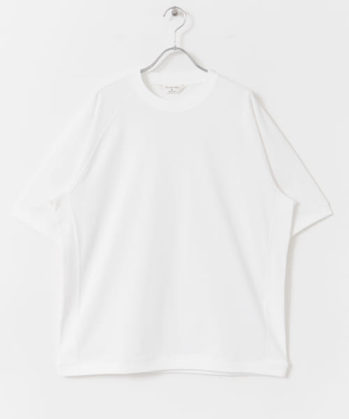 STILL BY HAND　強撚ピポッドスリーブTシャツ