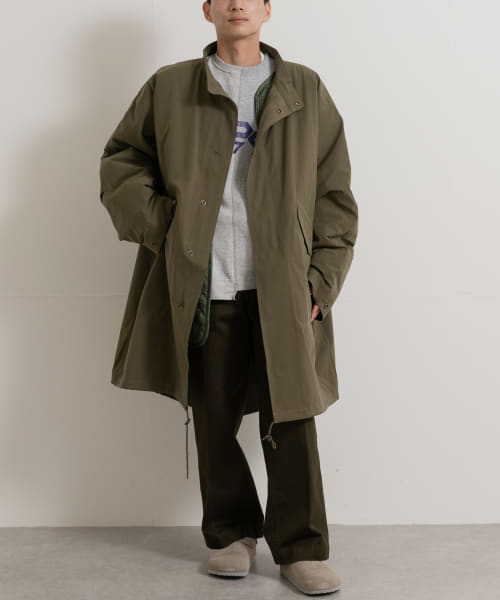 77circa　high density nylon M-65 fishtail coat