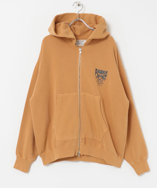 PARKS PROJECT　T/C SWEAT DEER ZIP-UP