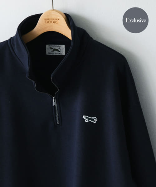 『XLサイズ/WEB限定』『別注』PENNEYS×DOORS　THE FOX ハーフジップスウェット