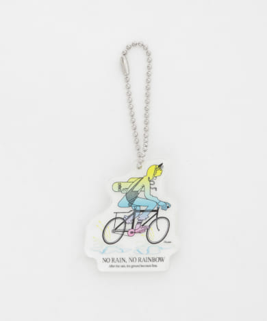Norikazu Hatta　自転車 アクリルキーホルダー