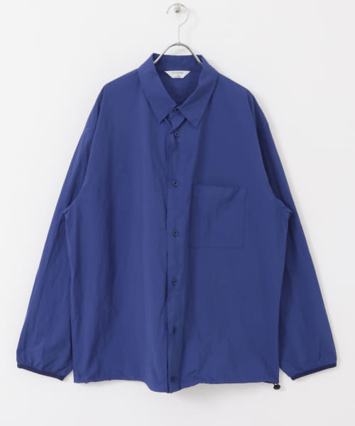 STILL BY HAND　Garment-dye shirts blouson