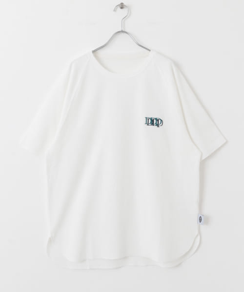 ddp　EMBROIDERY WAFFLE  T-SHIRTS