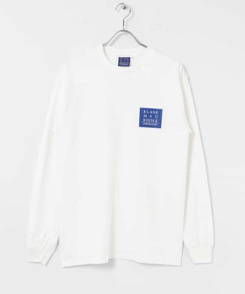 BLANKMAG　SO MANY BOOKS L/S Tee