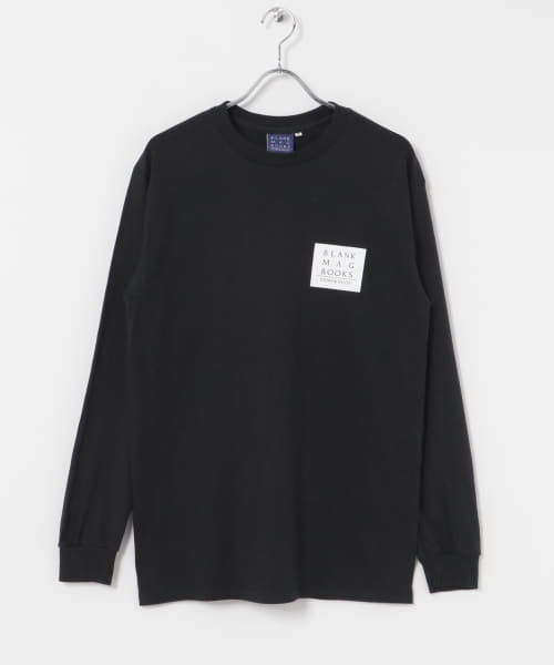 BLANKMAG　SO MANY BOOKS L/S Tee
