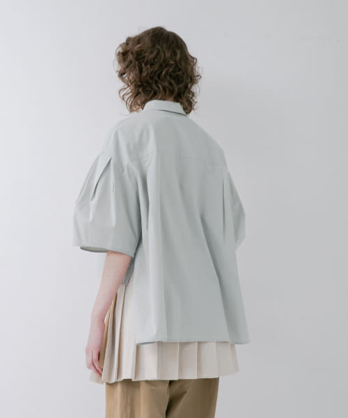 volume sleeve blouse