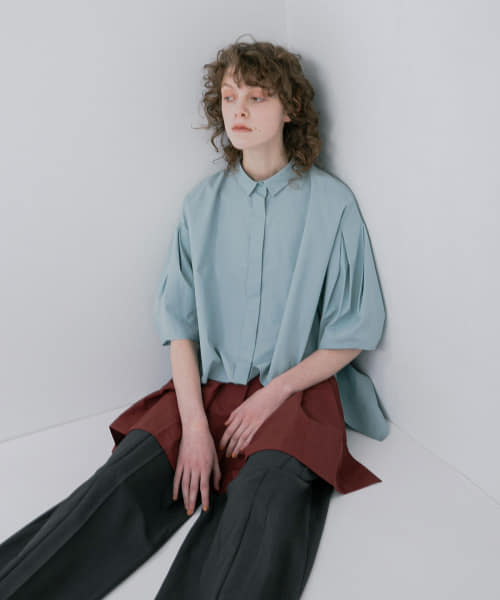 volume sleeve blouse