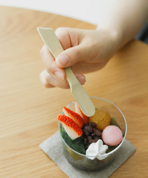 F/style　竹のアイススプーン
