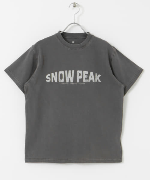 Snow Peak Apparel　Recycled Cotton T-Shirts
