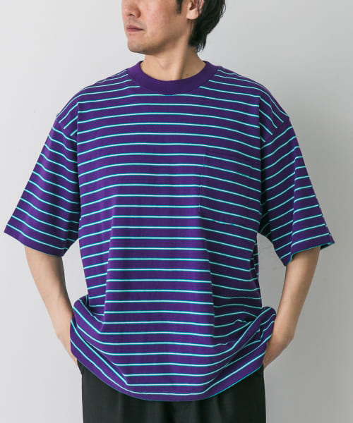 L.L.Bean　Union Short-Sleeve StripedT-shirts