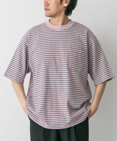 L.L.Bean　Union Short-Sleeve StripedT-shirts