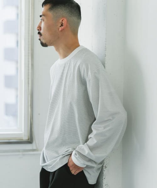 『吸水速乾/イージーケア/接触冷感』クイックドライ ロングスリーブ Tシャツ