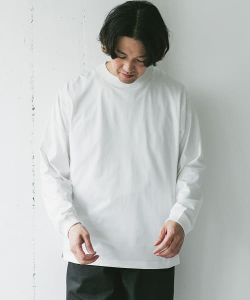 『吸水速乾/イージーケア/接触冷感』クイックドライ ロングスリーブ Tシャツ