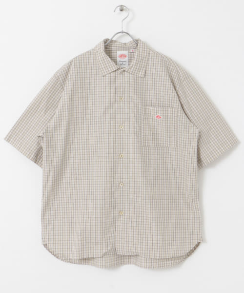 DANTON　WORK SHIRTS SHORT-SLEEVE
