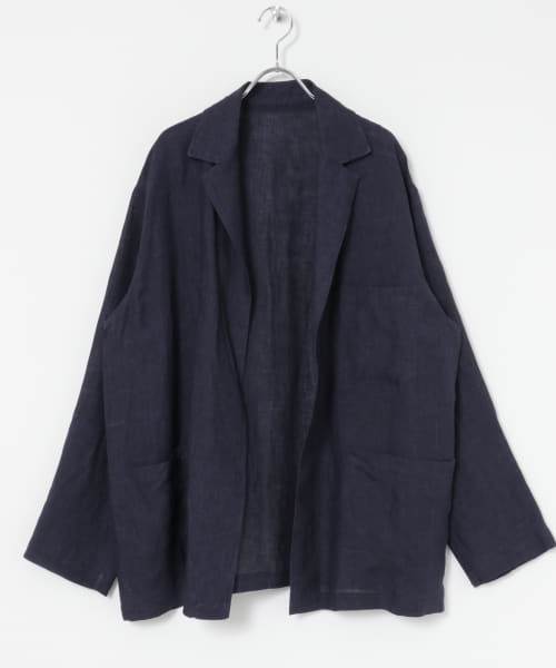 YLEVE　LINEN POPLIN JACKET