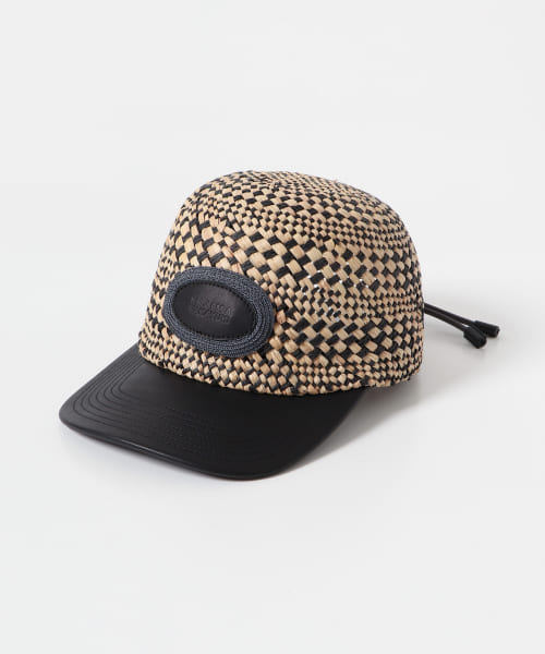 KIJIMA TAKAYUKI　RAFFIA & PAPER BB CAP
